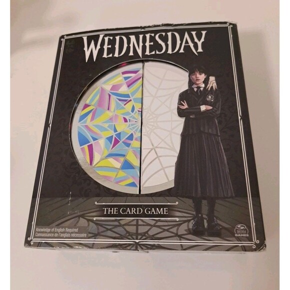 Wednesday The Card Game New in Box Sealed by Spin Master Games - Picture 2 of 7